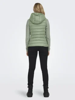 Only Westen*ONLNEWTAHOE HOOD WAISTCOAT OTW NOOS Reseda