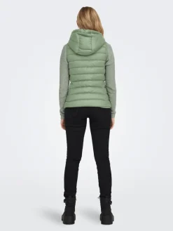 Only Westen*ONLNEWTAHOE HOOD WAISTCOAT OTW NOOS Reseda