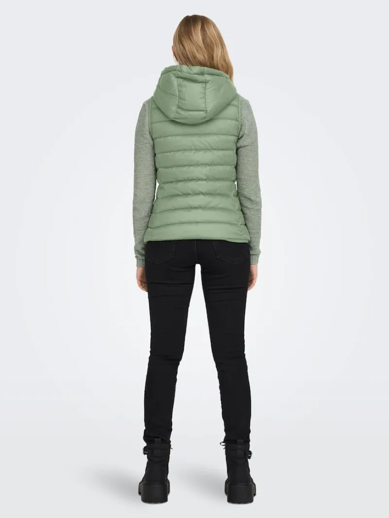 Only Westen*ONLNEWTAHOE HOOD WAISTCOAT OTW NOOS Reseda