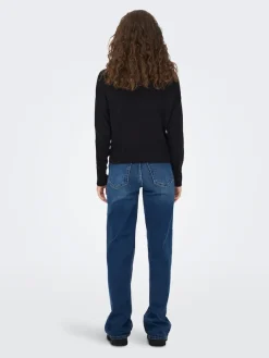 Only Pullover & Sweatshirts*ONLNICOYA L/S COWLNECK PULLOVER KNT Black