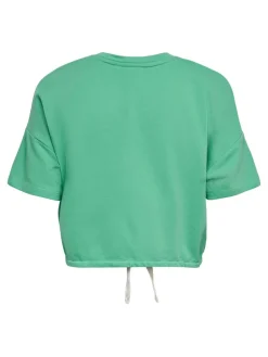 Only Shirts*ONLNISSI S/S O-NECK SWT marine green
