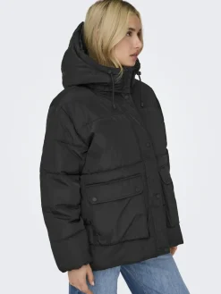 Only Jacken*ONLNORA SHORT PUFFER CC OTW Black