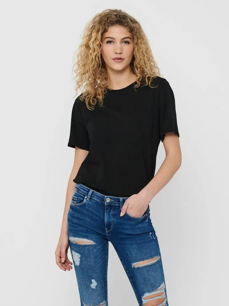 Only Shirts|Multipacks*ONL LIFE S/S TOP NOOS 2 PACK Black