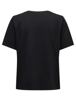 Only Shirts*ONL S/S TEE JRS NOOS Black