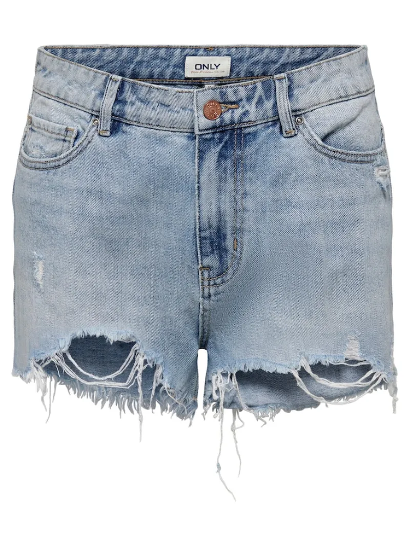 Only Shorts*ONLPACY HW DNM SHORTS NOOS Light Blue Denim