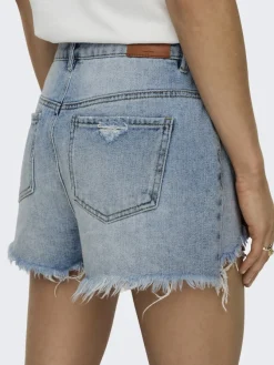 Only Shorts*ONLPACY HW DNM SHORTS NOOS Light Blue Denim