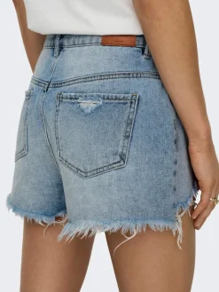 Only Shorts*ONLPACY HW DNM SHORTS NOOS Light Blue Denim