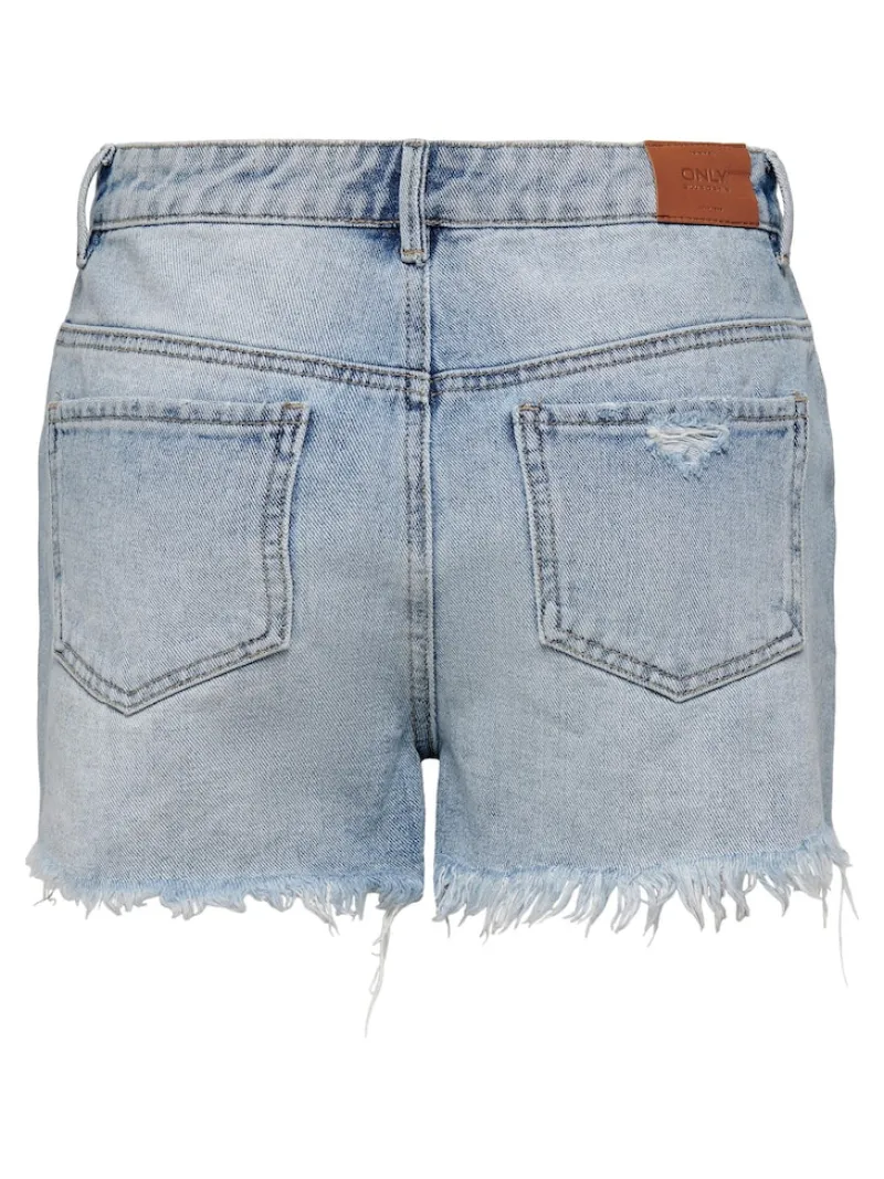 Only Shorts*ONLPACY HW DNM SHORTS NOOS Light Blue Denim