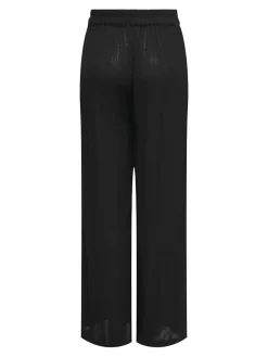 Only Hosen*ONLPAKJA LIFE AOP BELT PANTS WVN NOOS Black