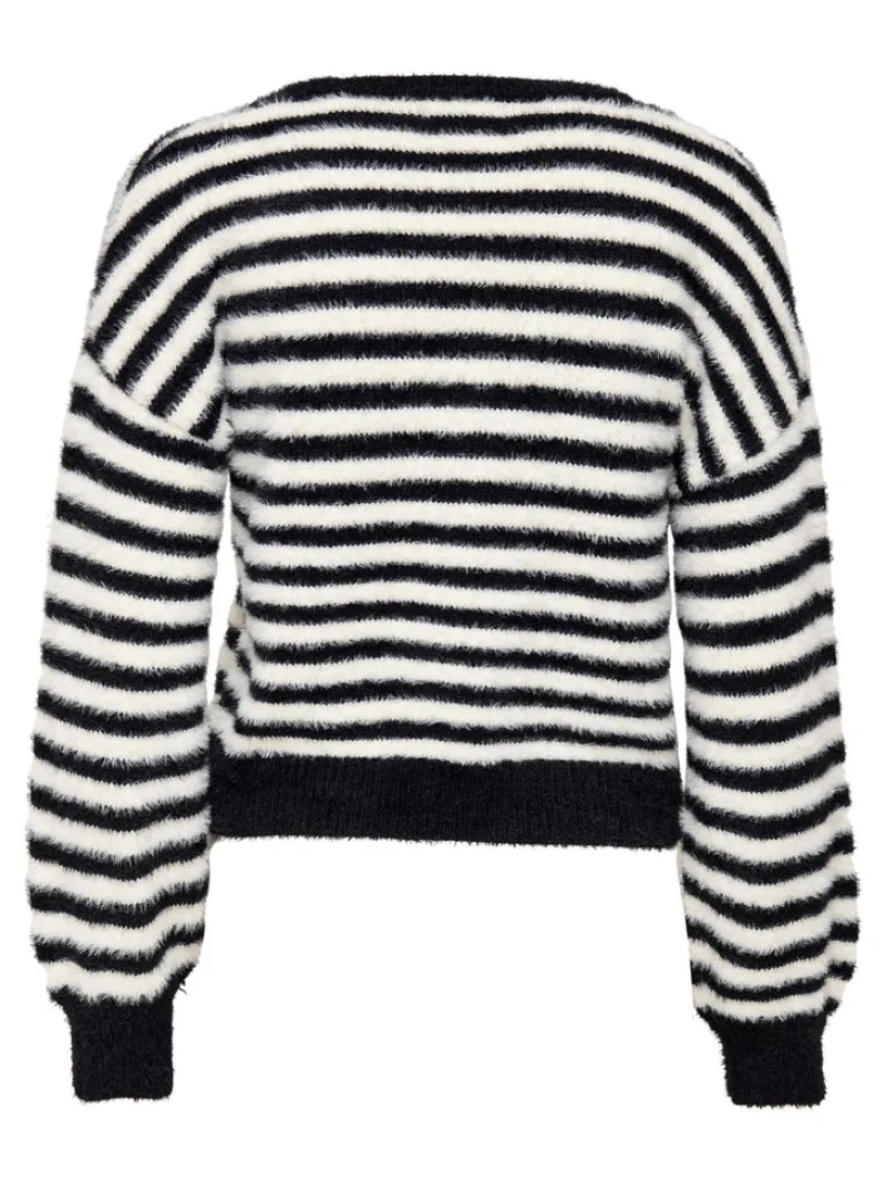 Only Pullover & Sweatshirts*ONLPIUMO L/S PULLOVER KNT NOOS black2