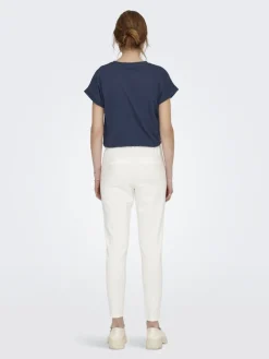 Only Hosen*ONLPOPTRASH EASY COL PANT PNT NOOS Cloud Dancer