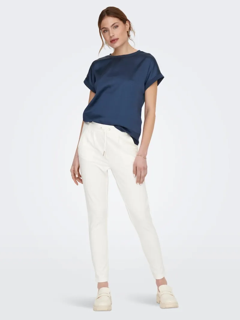 Only Hosen*ONLPOPTRASH EASY COL PANT PNT NOOS Cloud Dancer