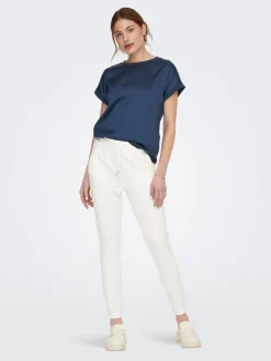 Only Hosen*ONLPOPTRASH EASY COL PANT PNT NOOS Cloud Dancer