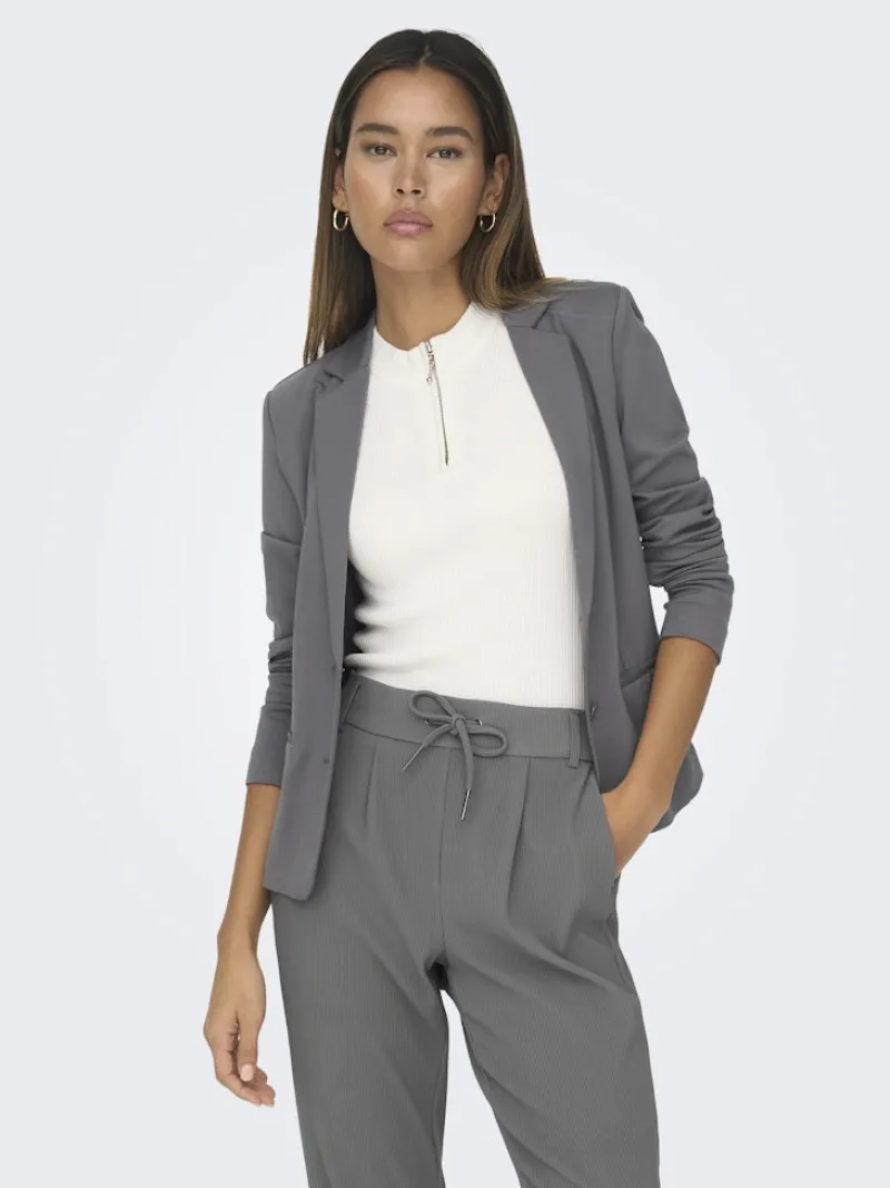 Only Jacken*ONLPOPTRASH LIFE BLAZER TLR NOOS dunkelgrau2