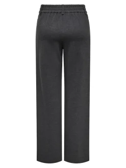 Only Hosen*ONLPOPTRASH MW STRAIGHT PNT NOOS Dark Grey Melange