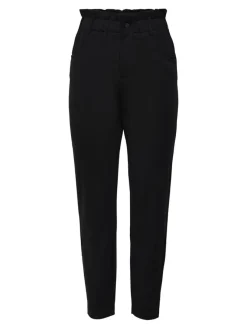 Only Hosen*ONLPOPTRASH-OVA LIFE HW ANK CRT PNT Black