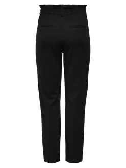 Only Hosen*ONLPOPTRASH-OVA LIFE HW ANK CRT PNT Black