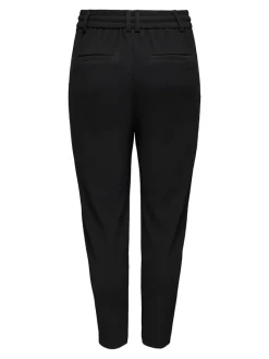 Only Hosen*ONLPOPTRASH-SALLY EASY MW RIB PNT NOOS Black