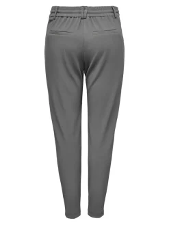 Only Hosen*ONLPOPTRASH-SALLY EASY MW RIB PNT NOOS dunkelgrau2
