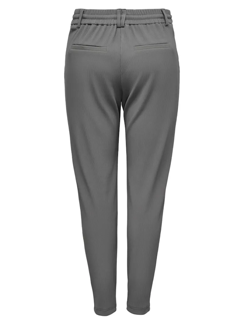 Only Hosen*ONLPOPTRASH-SALLY EASY MW RIB PNT NOOS dunkelgrau2