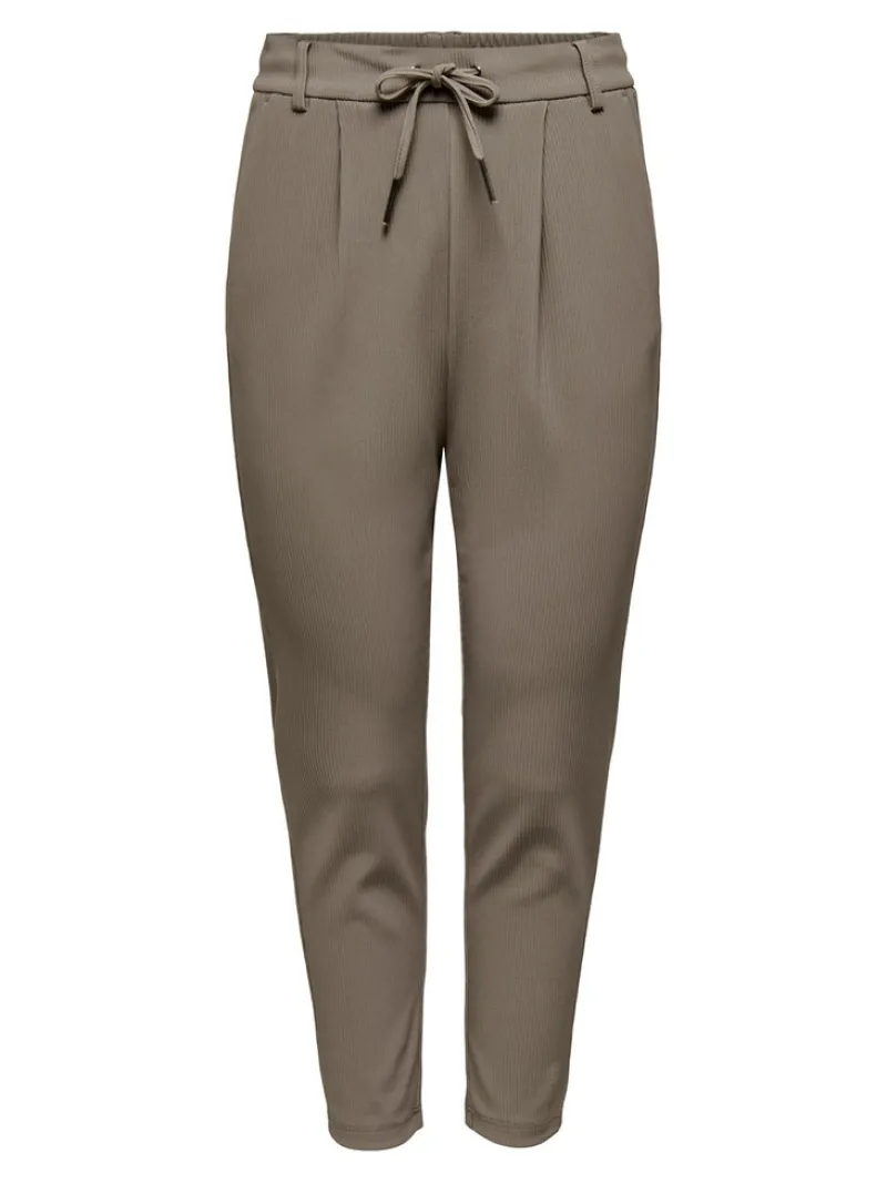 Only Hosen*ONLPOPTRASH-SALLY EASY MW RIB PNT NOOS dunkelgrau1