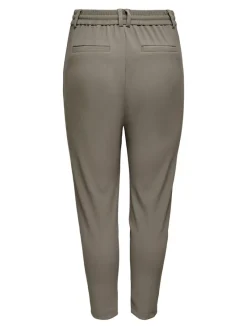 Only Hosen*ONLPOPTRASH-SALLY EASY MW RIB PNT NOOS dunkelgrau1