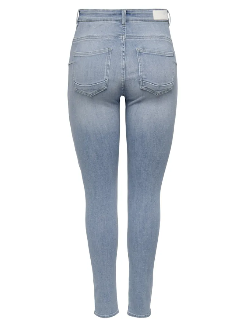 Only Jeans*ONLPOWER MID PUSH UP SK DNM AZG944 NOOS Special Bright Blue Denim