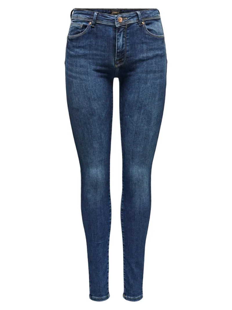 Only Jeans*ONLPUSH SHAPE REG SK DNM AZG683NOOS Dark Blue Denim
