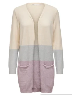Only Pullover & Sweatshirts*ONLQUEEN L/S LONG CARDIGAN KNT NOOS hellrosa1