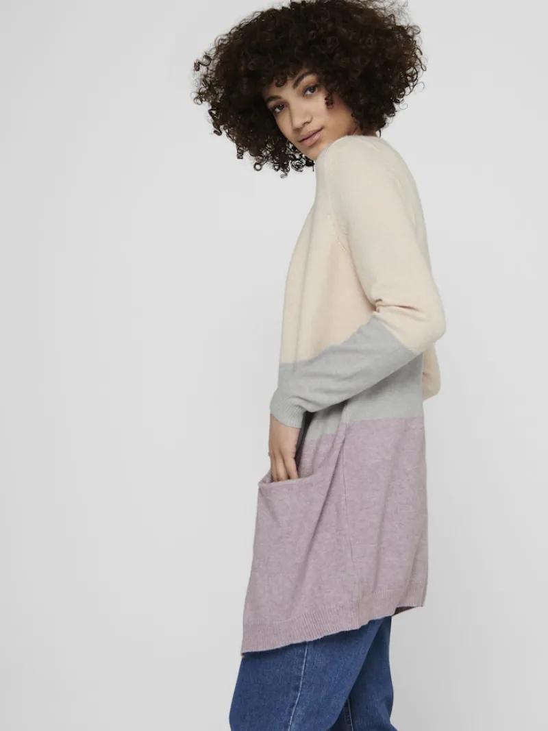Only Pullover & Sweatshirts*ONLQUEEN L/S LONG CARDIGAN KNT NOOS hellrosa1