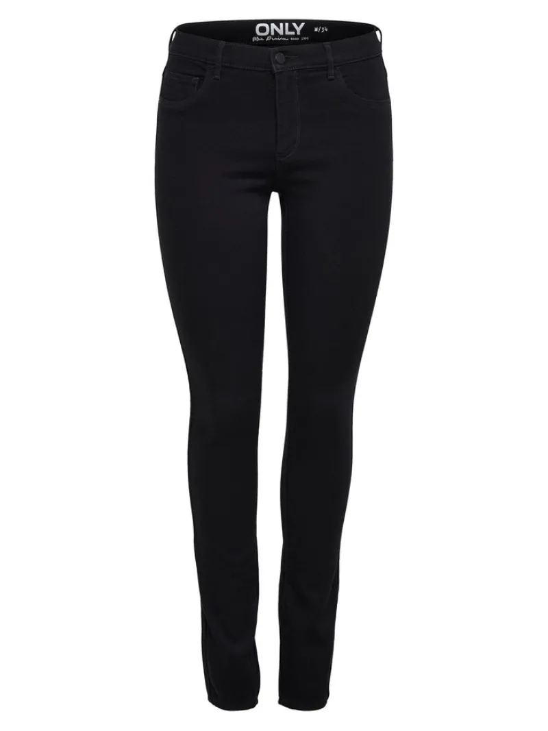Only Jeans*ONLRAIN REG SKINNY DNM NOOS Black Denim