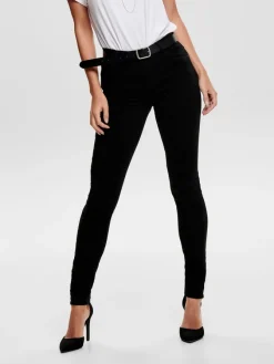 Only Jeans*ONLRAIN REG SKINNY DNM NOOS Black Denim