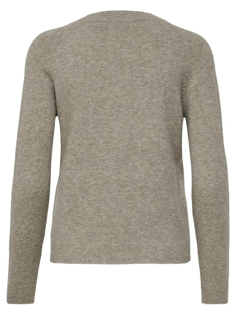 Only Pullover & Sweatshirts*ONLRICA LIFE L/S PULLOVER KNT NOOS Beige