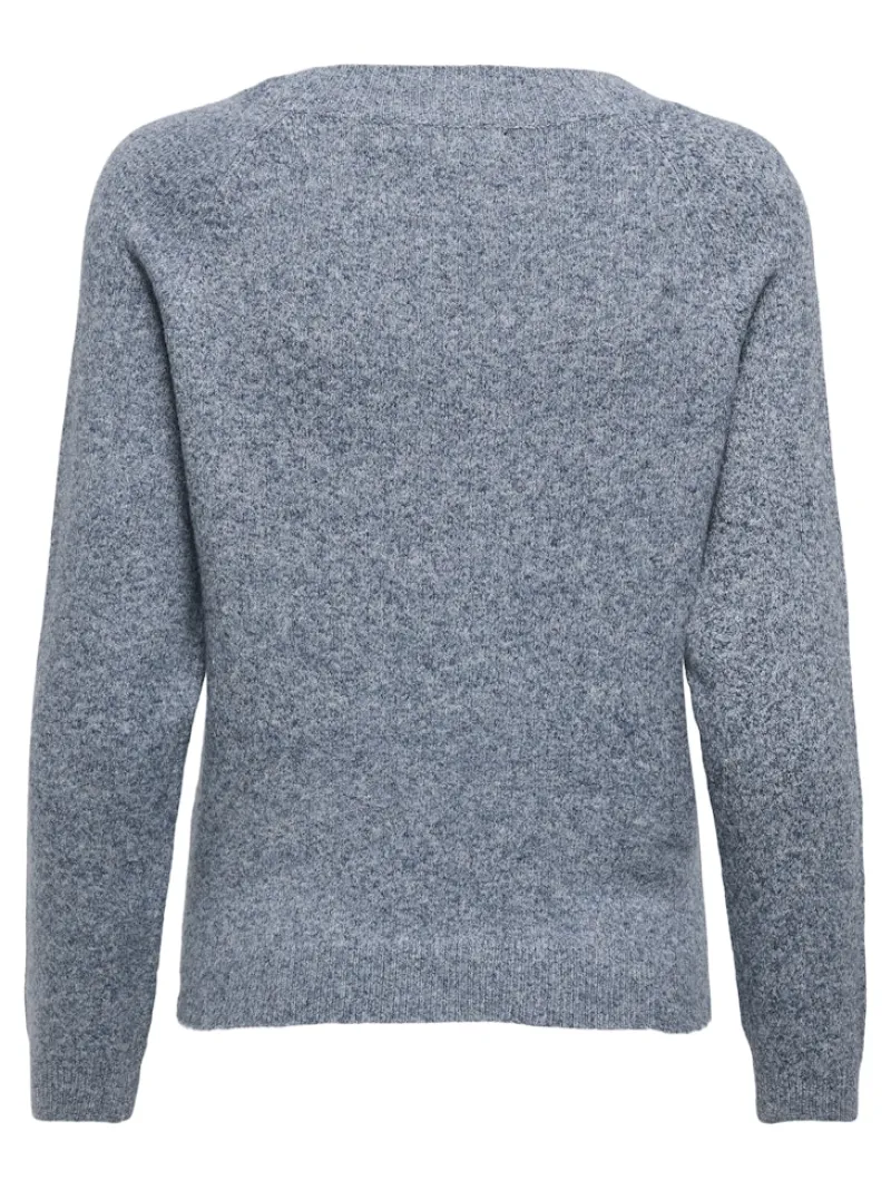 Only Pullover & Sweatshirts*ONLRICA LIFE L/S PULLOVER KNT NOOS Moonlit Ocean