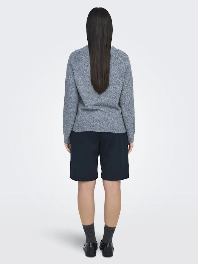 Only Pullover & Sweatshirts*ONLRICA LIFE L/S PULLOVER KNT NOOS Moonlit Ocean