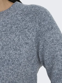 Only Pullover & Sweatshirts*ONLRICA LIFE L/S PULLOVER KNT NOOS Moonlit Ocean