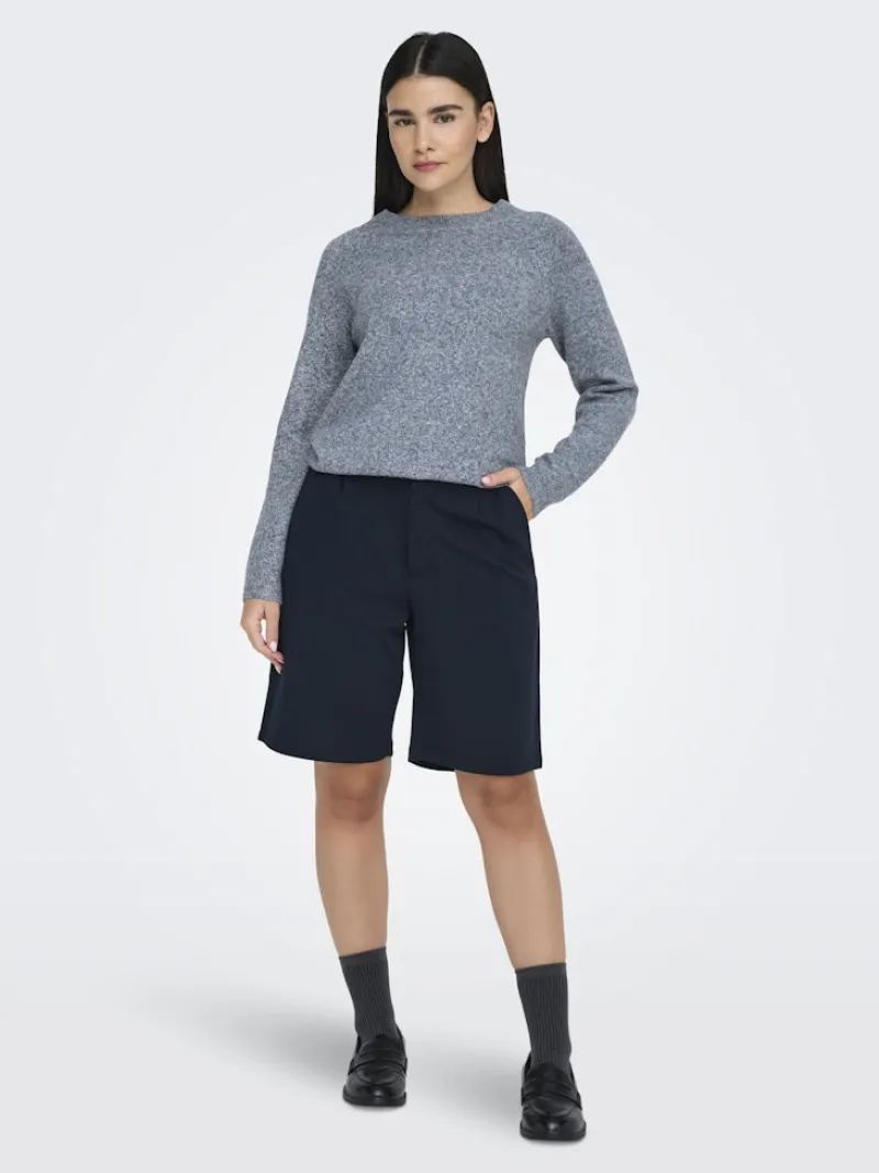 Only Pullover & Sweatshirts*ONLRICA LIFE L/S PULLOVER KNT NOOS Moonlit Ocean