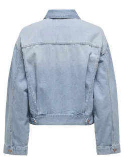 Only Jacken*ONLROBYN L/S DNM JACKET PIM OY Light Blue Denim