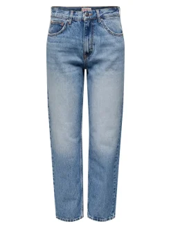 Only Jeans*ONLROBYN MW STR LO AK DNM DOT536 NOOS Medium Blue Denim