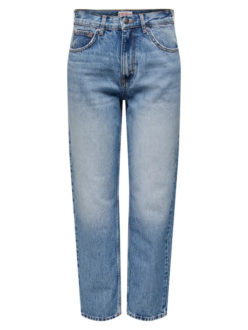 Only Jeans*ONLROBYN MW STR LO AK DNM DOT536 NOOS Medium Blue Denim