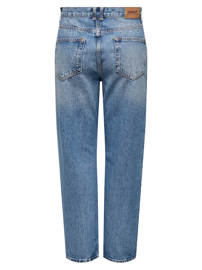 Only Jeans*ONLROBYN MW STR LO AK DNM DOT536 NOOS Medium Blue Denim