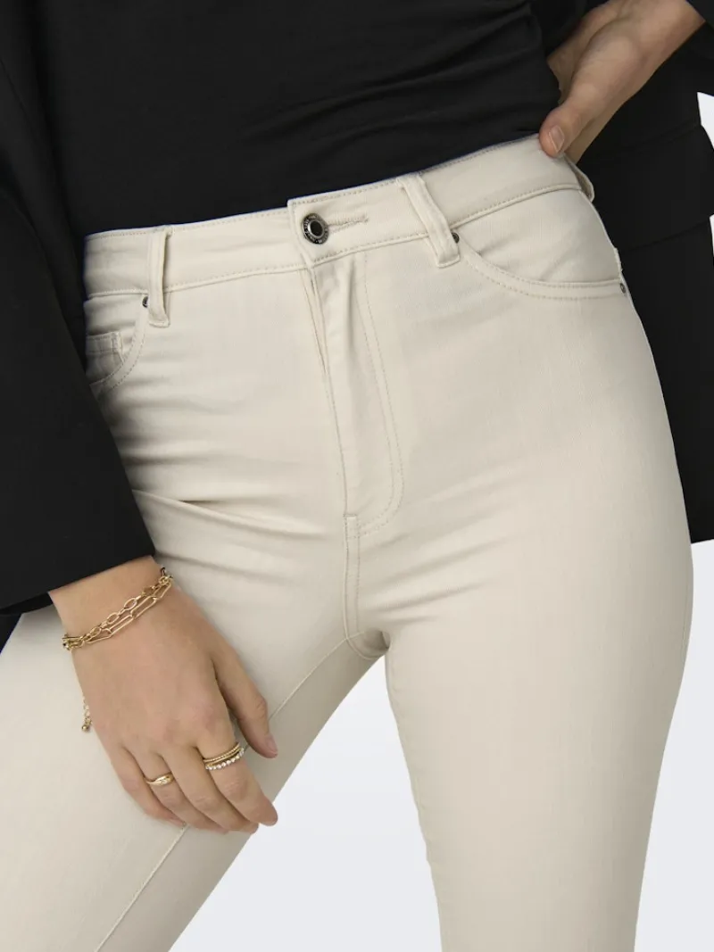 Only Jeans*ONLROSE HW SKINNY DNM GUA019 NOOS ecru