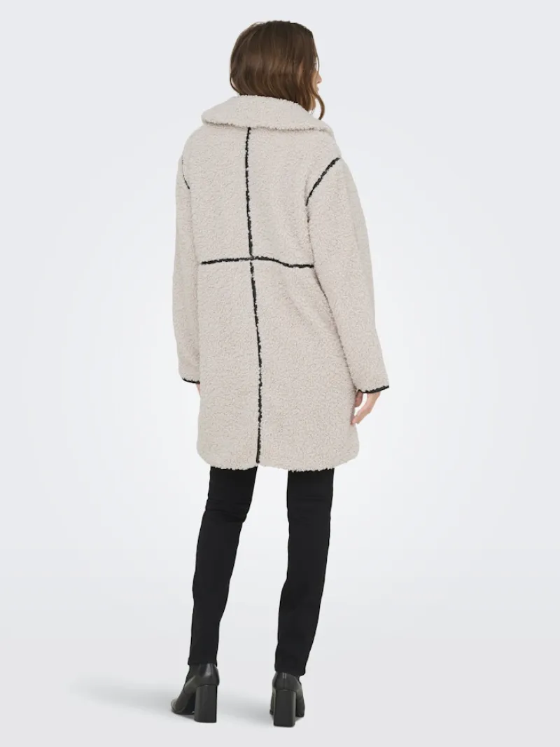 Only Jacken*ONLRUBI SHEARLING COAT CS OTW pumice stone