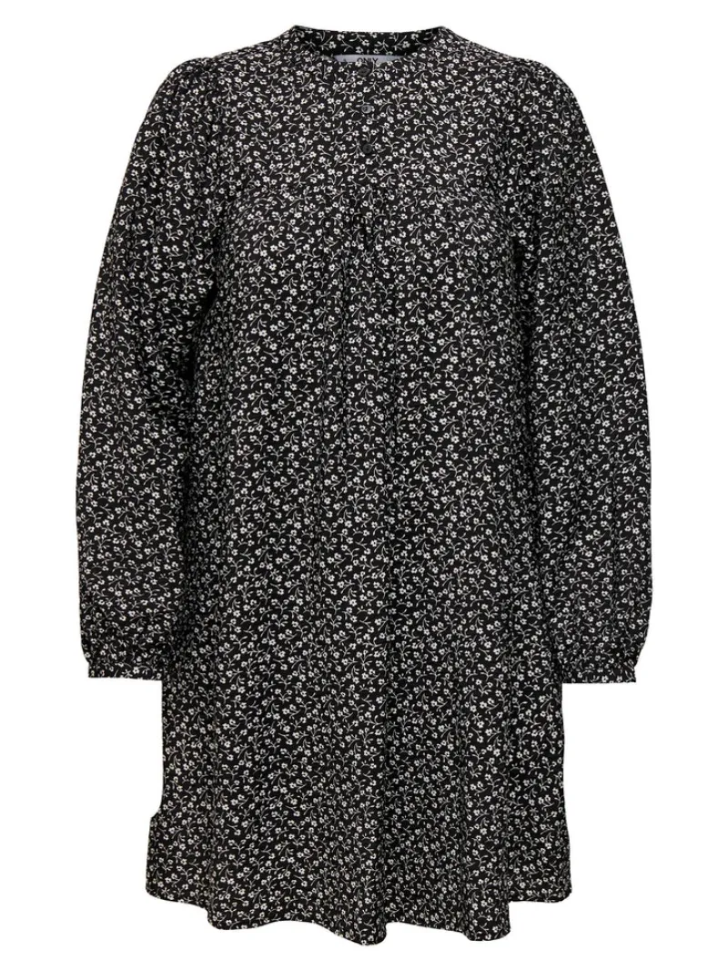 Only Kleider*ONLSANDY LIFE L/S DRESS PTM Black 2