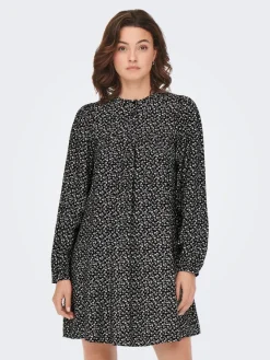 Only Kleider*ONLSANDY LIFE L/S DRESS PTM Black 2