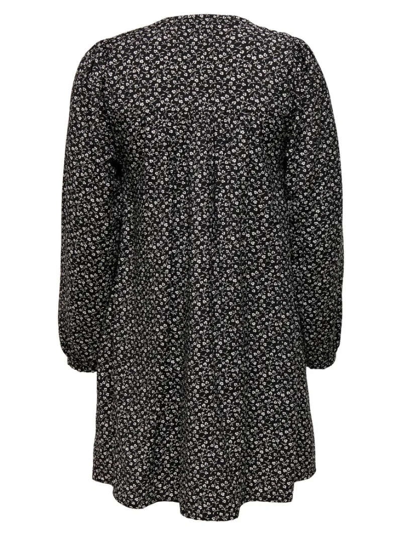 Only Kleider*ONLSANDY LIFE L/S DRESS PTM Black 2