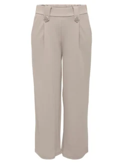 Only Hosen*ONLSANIA BUTTON ANKLE PANT JRS Chateau Gray