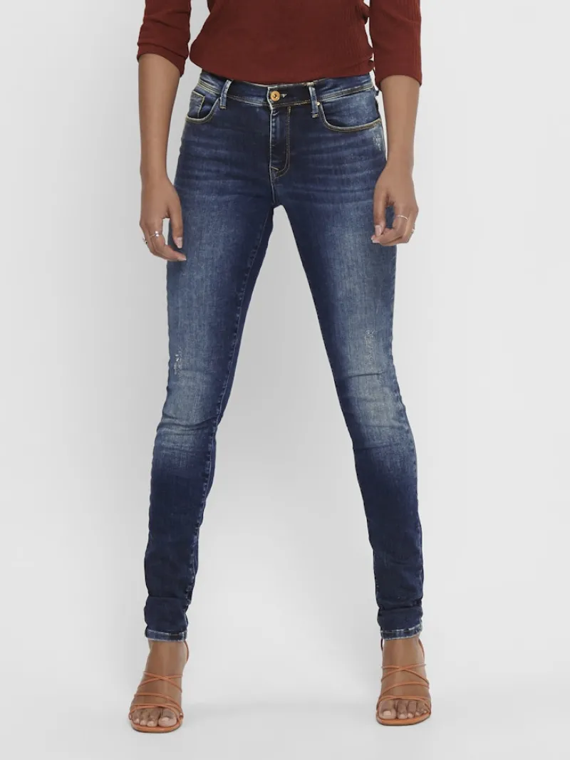Only Jeans*ONLSHAPE REG SK DNM REA4488 NOOS Dark Blue Denim