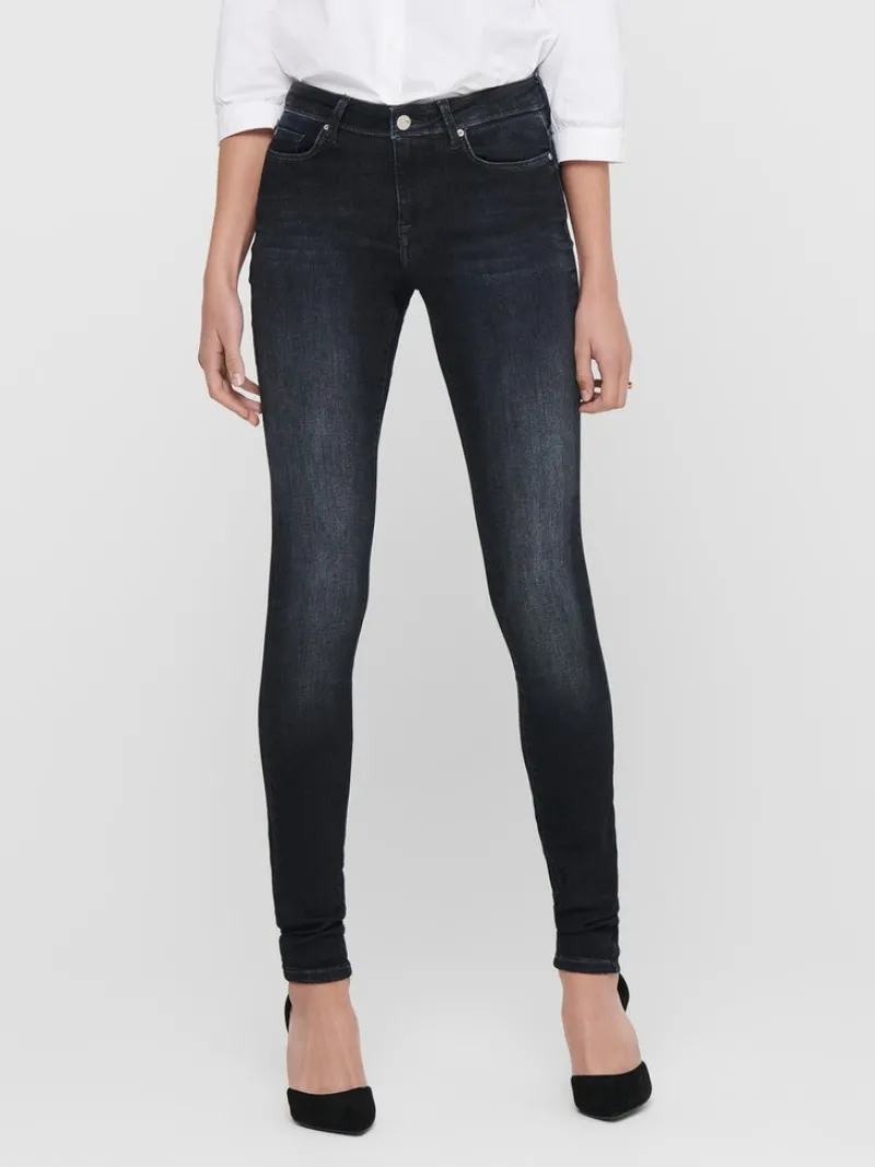 Only Jeans*ONLSHAPE REG SKINNY REA095 NOOS Black Denim
