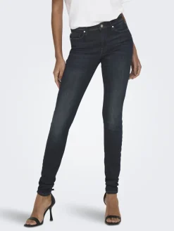 Only Jeans*ONLSHAPE REG SKINNY REA095 NOOS Black Denim